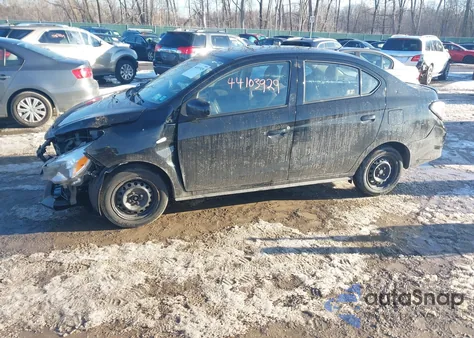 2022 Mitsubishi Mirage G4 Black Edition/Es/Le z USA, uszkodzony, nr VIN ML32FUFJ4NHF03544